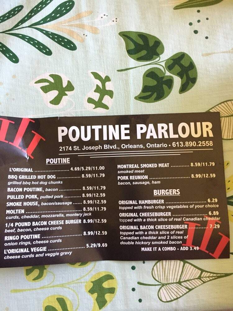 Poutine Parlour - Ottawa, ON