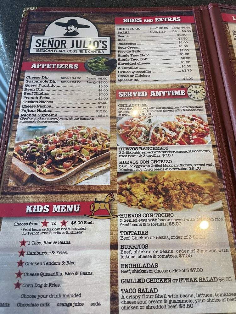 Senor Julio's Mexican Flare Couisine and Cantina - Moline, IL