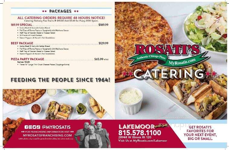 Rosati's Pizza - Lakemoor, IL