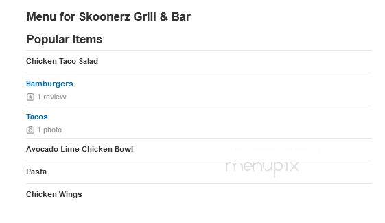 Skoonerz Grill & Bar - Princeton, IL