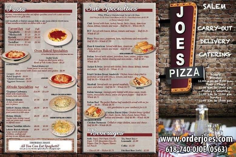 Joe's Pizza - Salem, IL