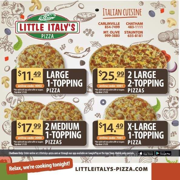 Little Italy's Pizza - Mount Olive, IL