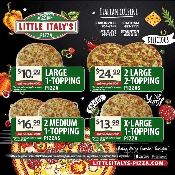 Little Italy's Pizza - Mount Olive, IL