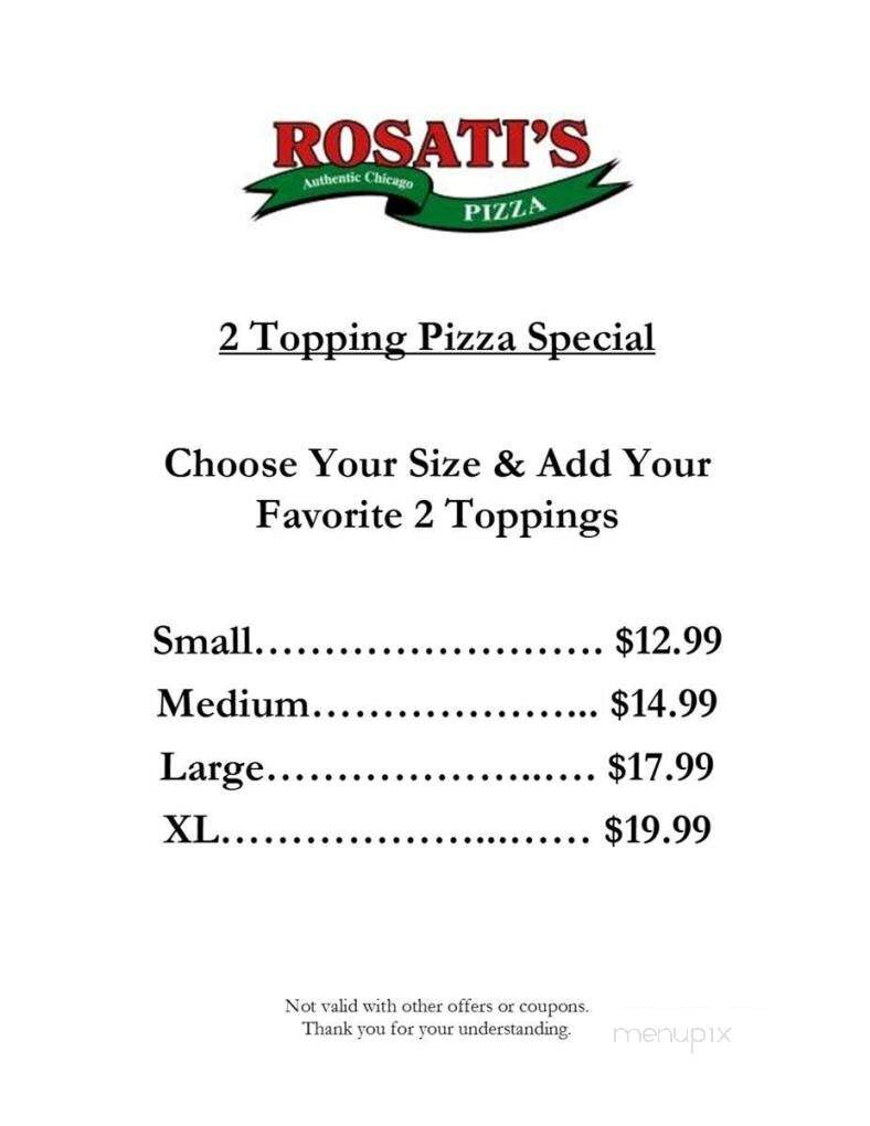 Rosati's Pizza - Montgomery, IL