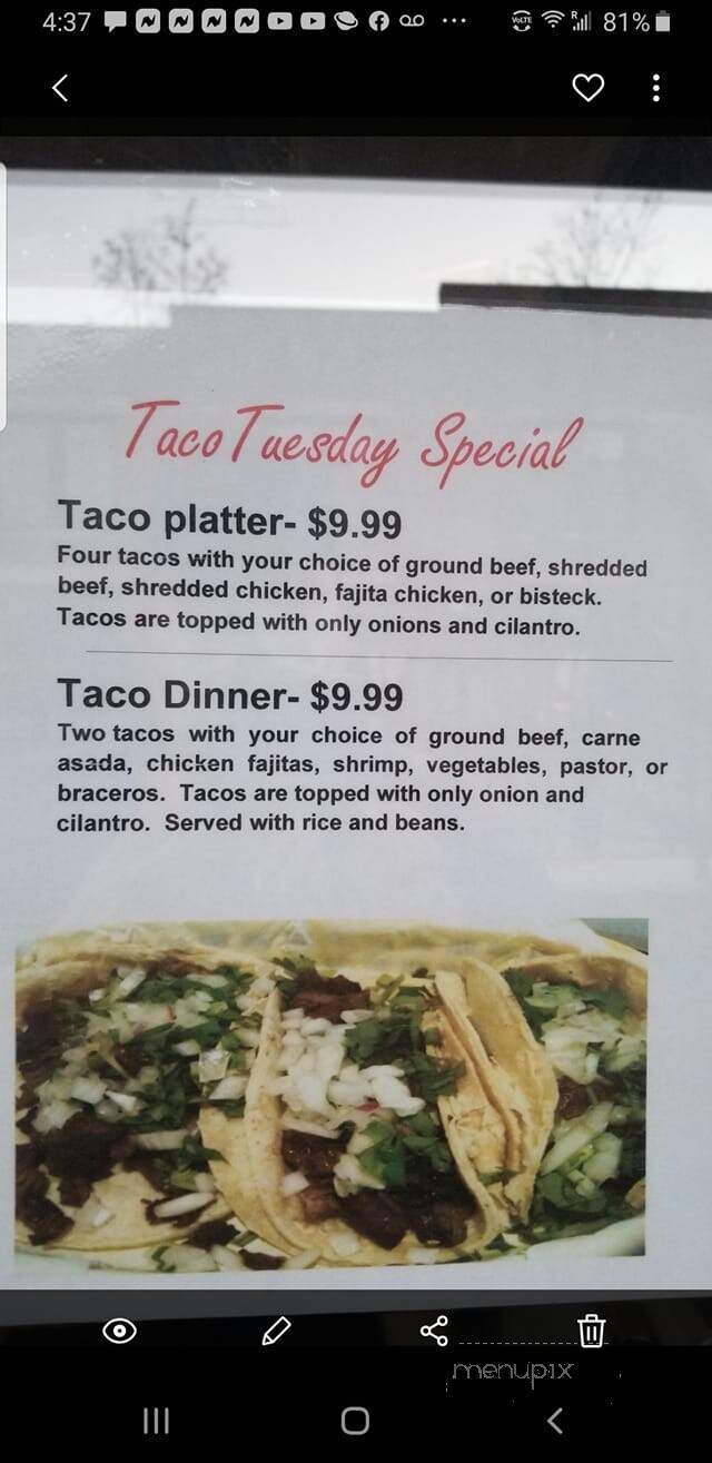 El Taco Grande - Batavia, IL