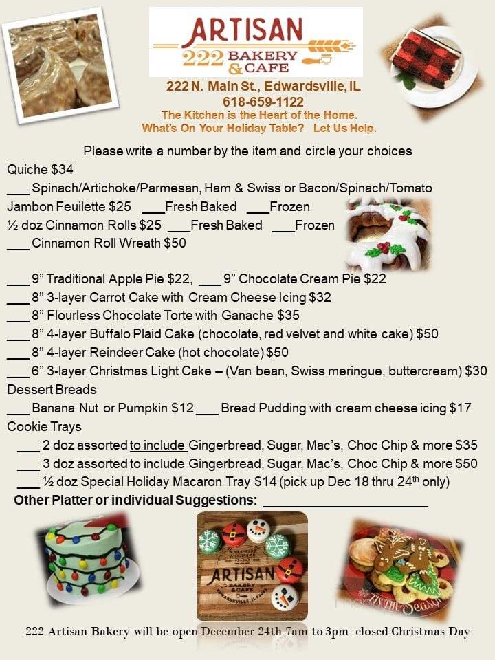 222 Artisan Bakery - Edwardsville, IL