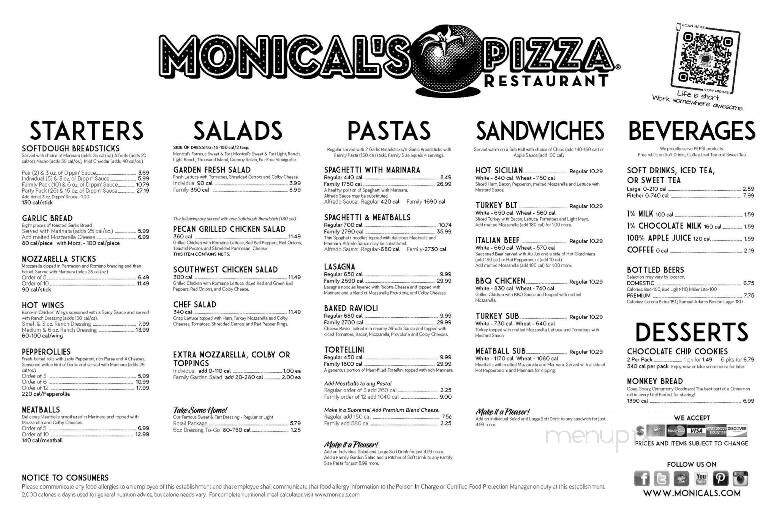 Monical's Pizza - Charleston, IL