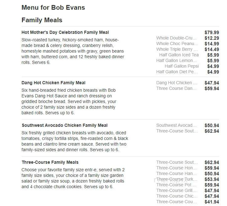 Bob Evans Restaurant - Marion, IL