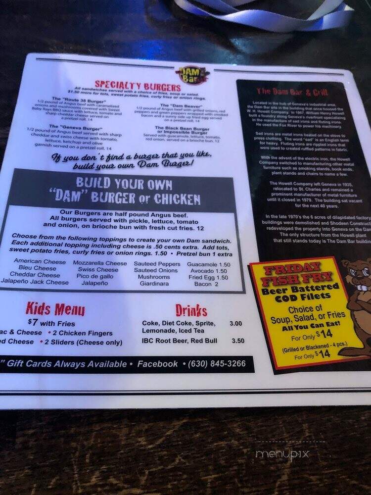 Dam Bar & Grill - Geneva, IL