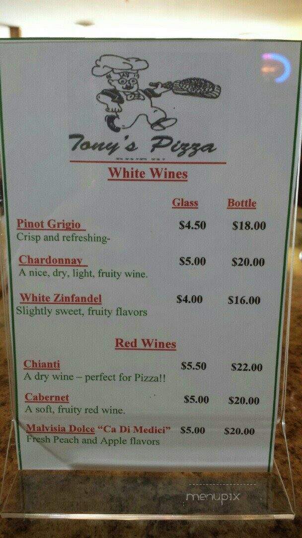 Tony's Pizza Of Peotone - Peotone, IL