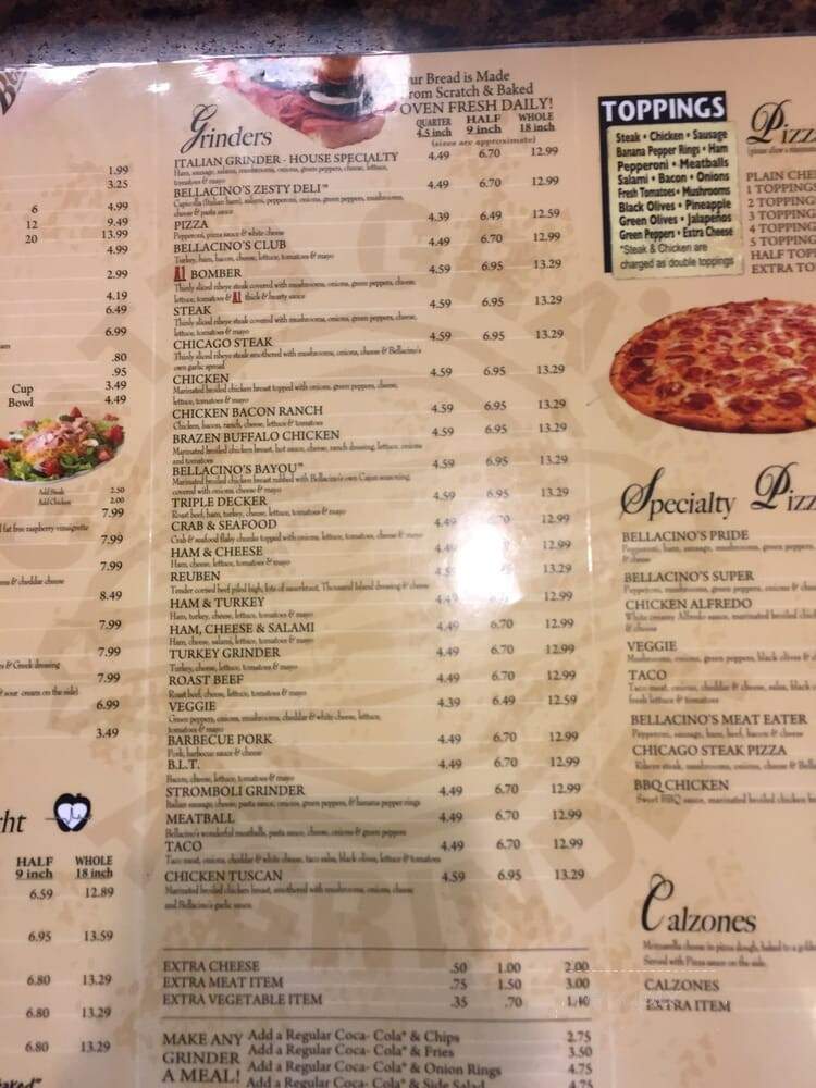 Bellacino's Pizza and Grinders - Morris, IL