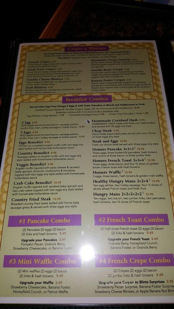 Honeyfield Restaurant & Pancake House - Lockport, IL