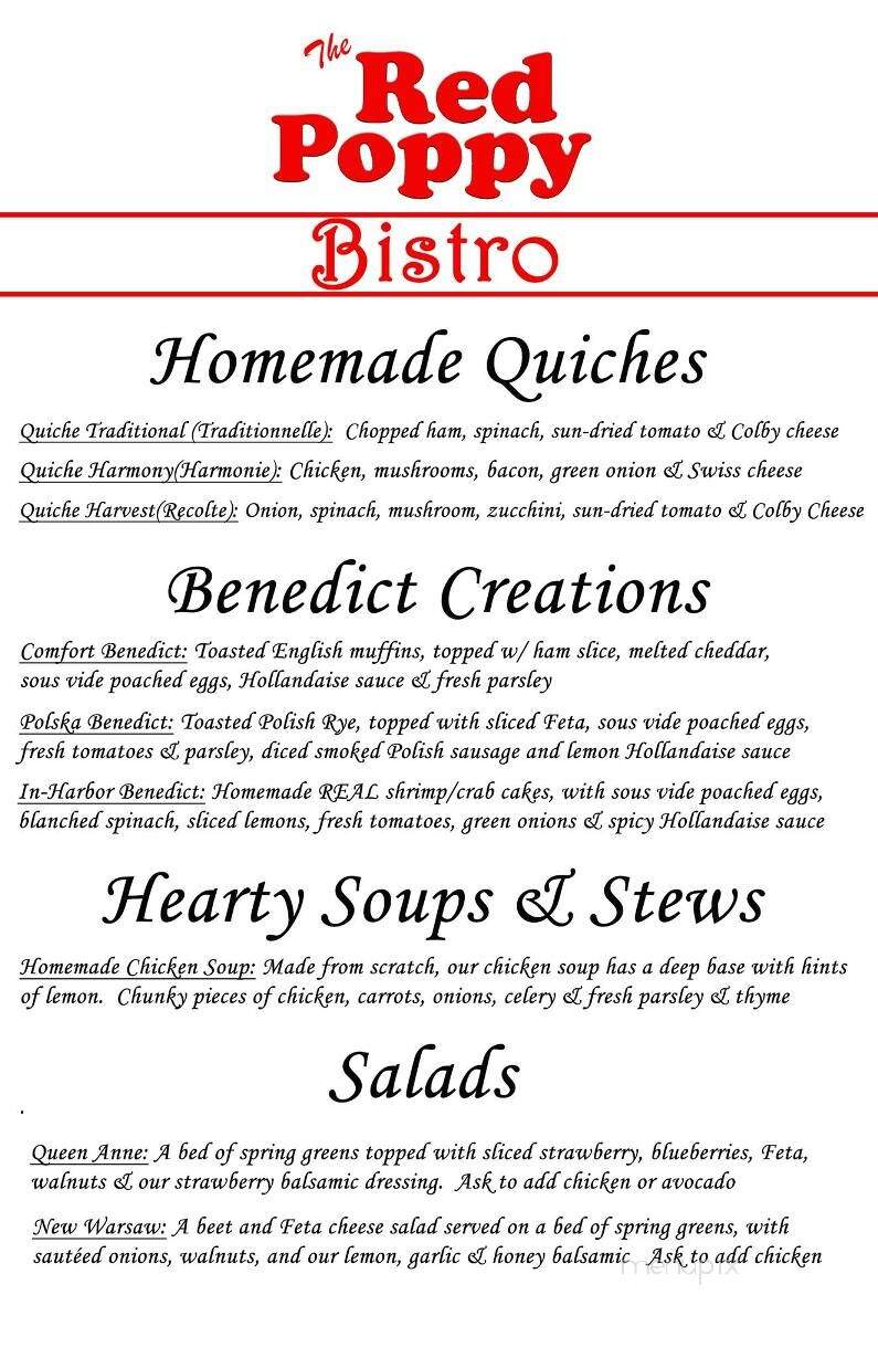 Red Poppy Bistro - Elgin, IL