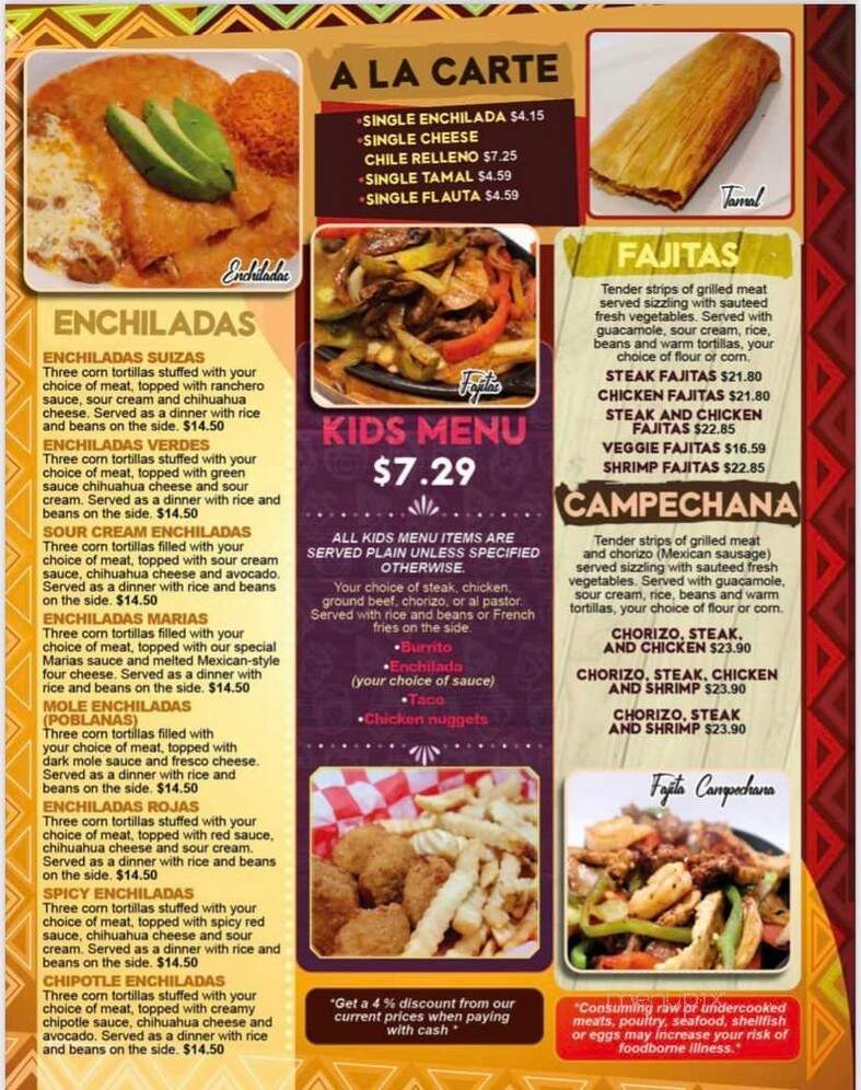 Maria's Authentic Mexican Restaurant - Spring Grove, IL