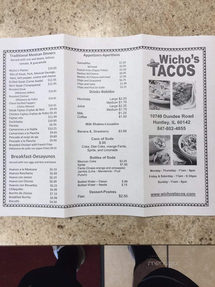 Wicho's Tacos - Huntley, IL