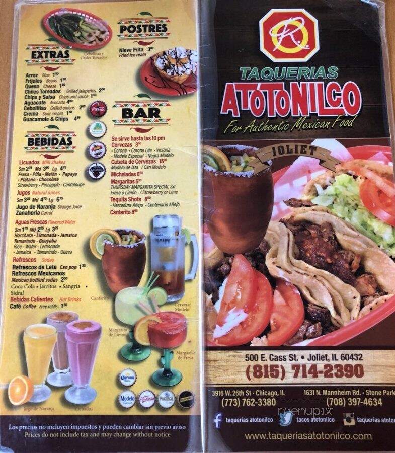 Taquerias Atotonilco - Joliet, IL