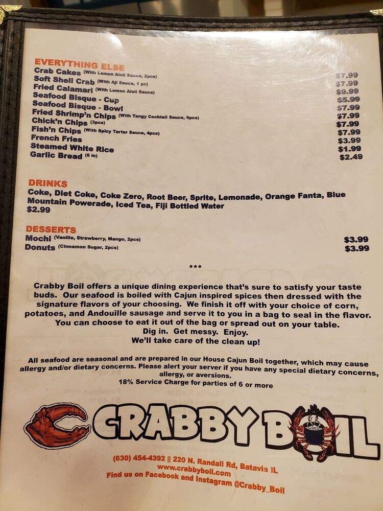 Crabby Boil - Batavia, IL