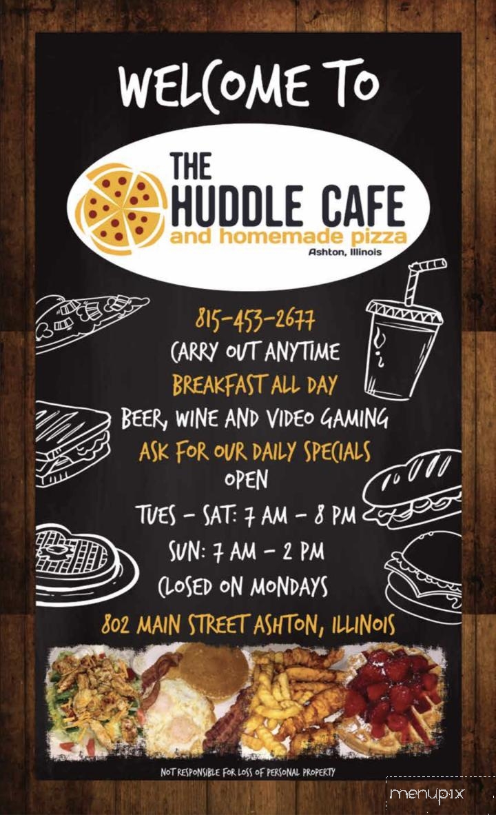 Huddle Cafe - Ashton, IL