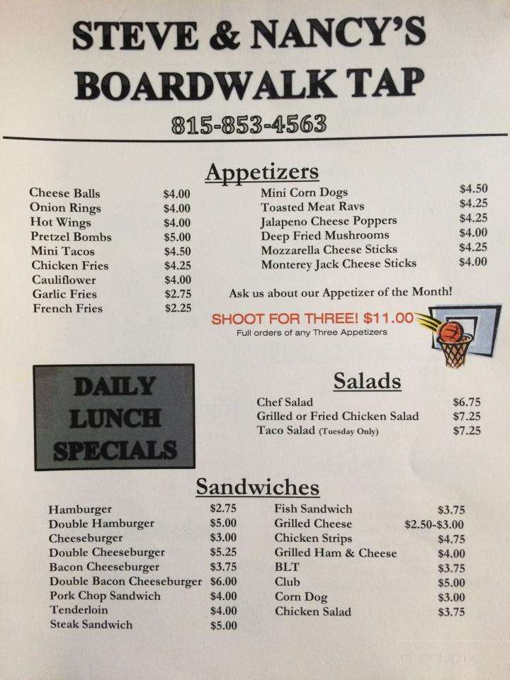 Steve's Boardwalk Tap - Wenona, IL