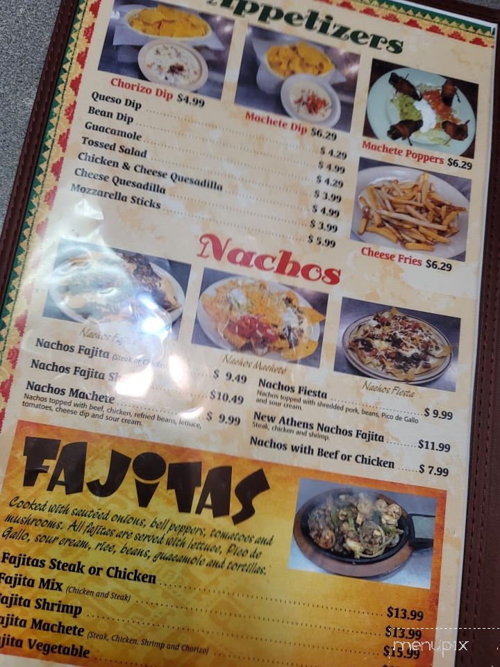 Machete's Mexican Cuisine - New Athens, IL