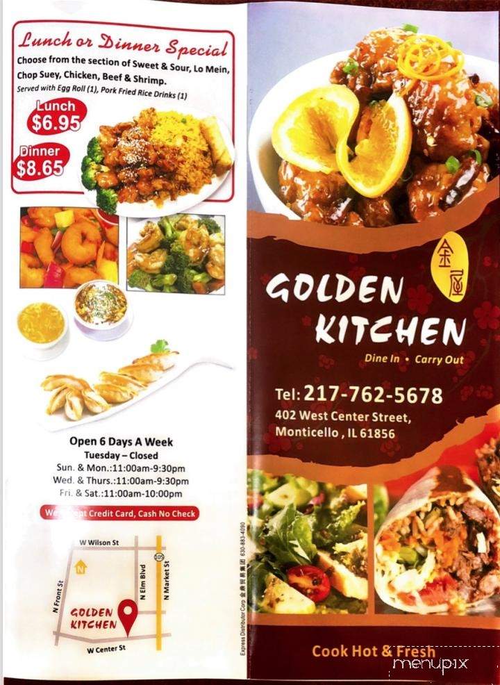 Golden Kitchen - Monticello, IL