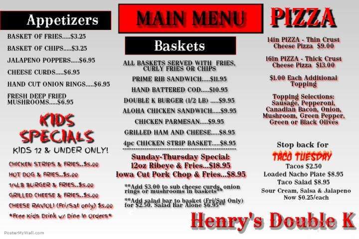 Henry's Double K - Mt Carroll, IL