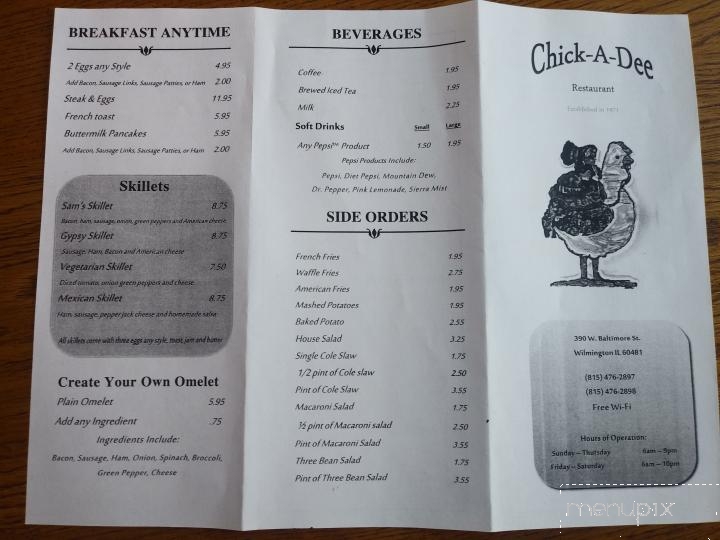 Chick-A-Dee Restaurant - Wilmington, IL