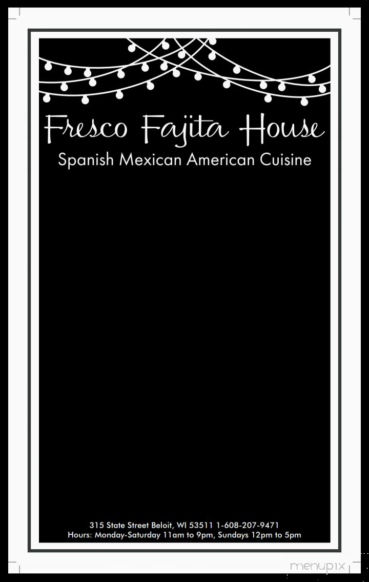 Fresco Fajita House - Beloit, WI