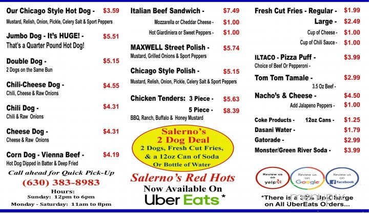 Salerno's Red Hots - Yorkville, IL