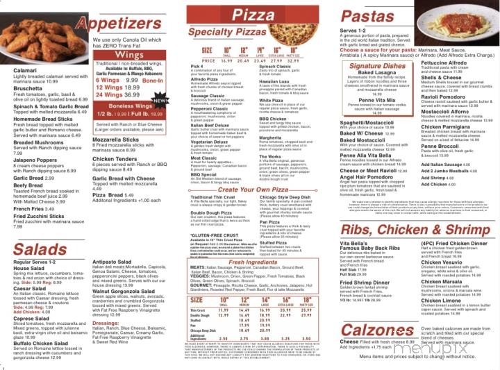 Vita Bella Pizza - South - Plainfield, IL