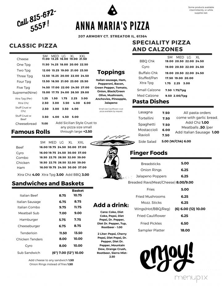 Anna's Pizza - Streator, IL