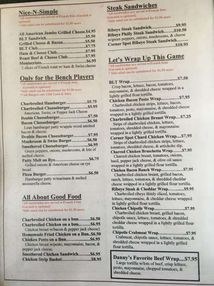 Corner Spot Bar & Grill - Dixon, IL