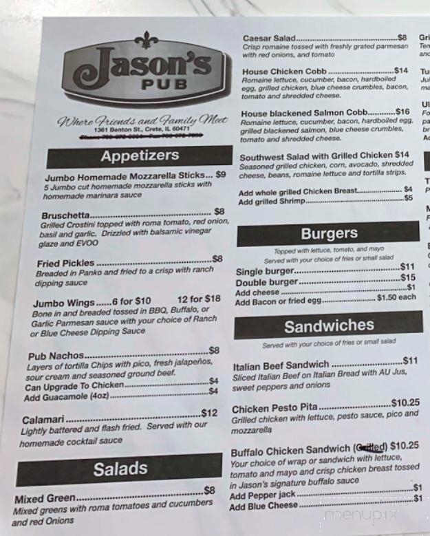 Jason's Pub - Crete, IL