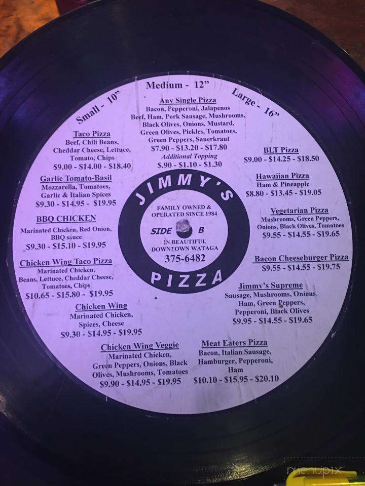 Jimmy's Pizza Lounge - Wataga, IL