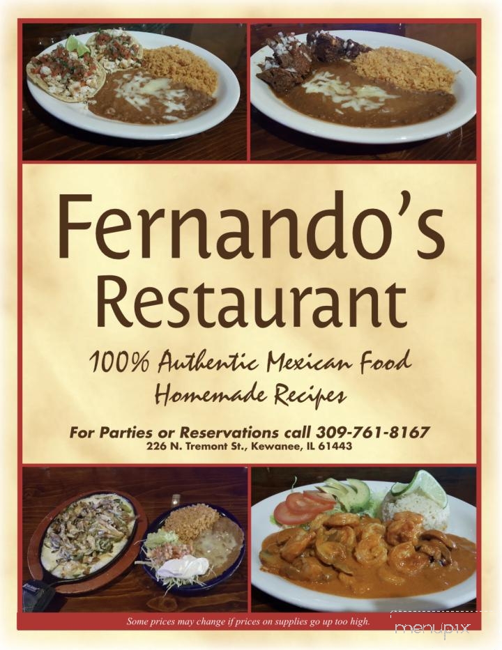 Fernandos Place - Kewanee, IL