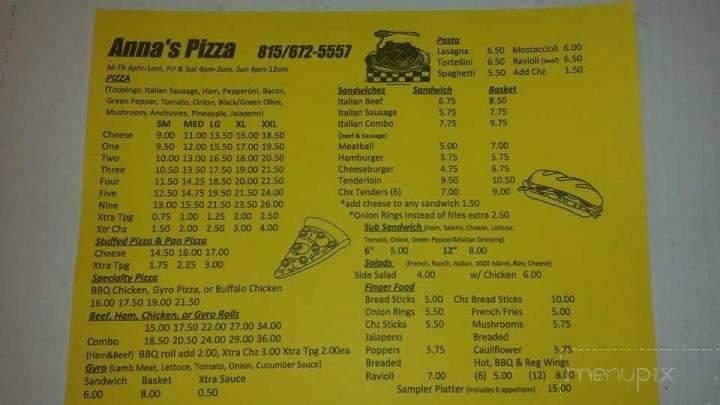 Anna's Pizza - Streator, IL