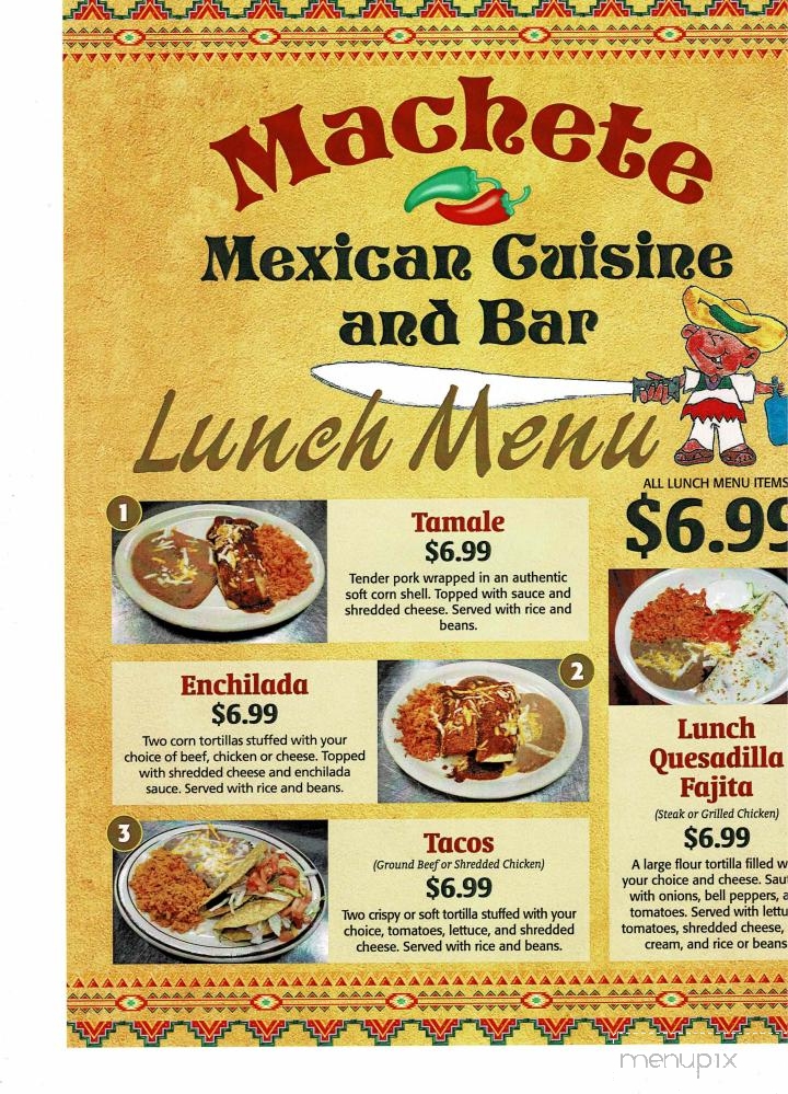 Machete's Mexican Cuisine - New Athens, IL