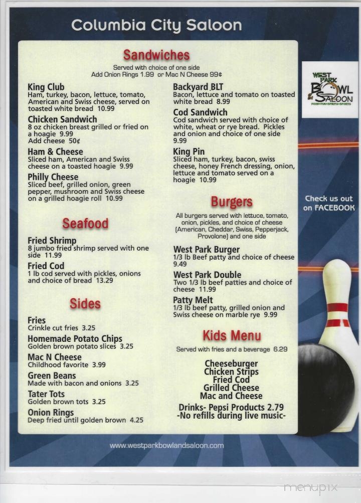 Columbia City Saloon Bar-Grill - Columbia, IL