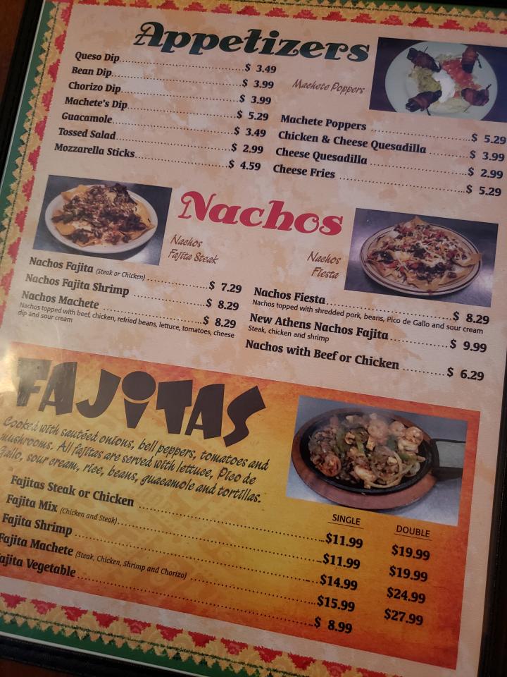 Machete's Mexican Cuisine - New Athens, IL